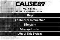 Main Menu