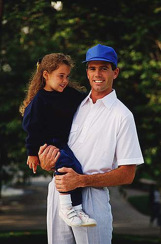 father and daughter